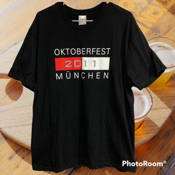 Men’s Tee Shirt SZ XXL Oktoberfest Munchen 2011 Germany Munich 100% Cotton Beer - Picture 2 of 8